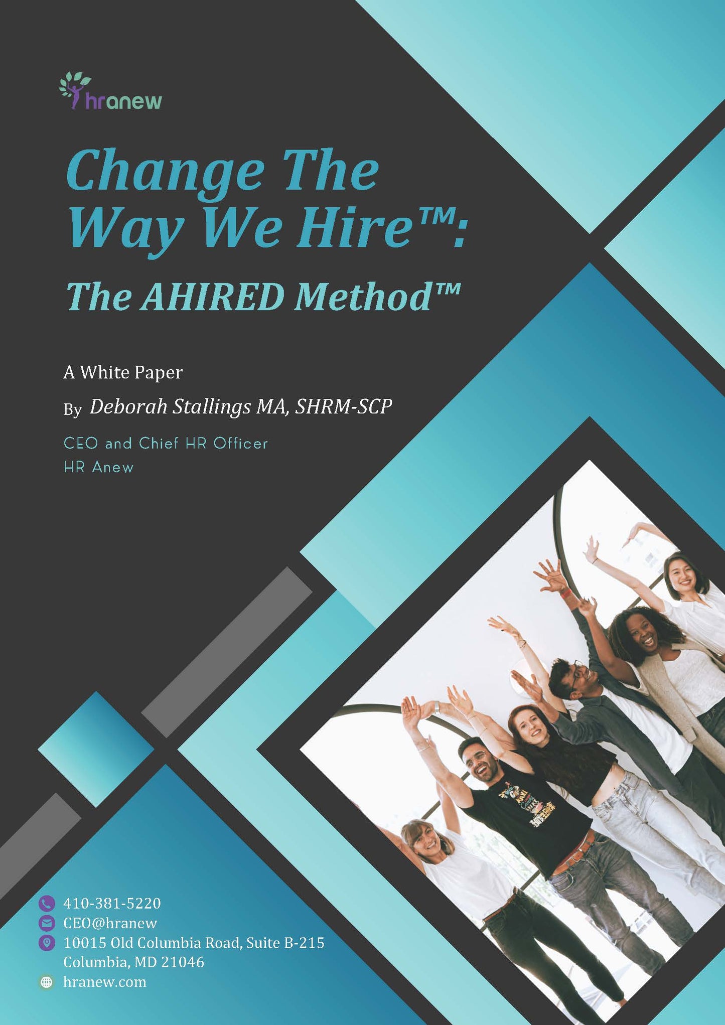 Change the Way We Hire - The AHIRED Method | White Paper