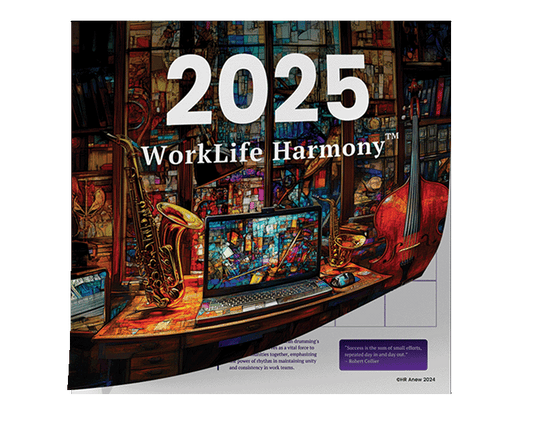 2025 WorkLife Harmony™ Wall Calendar